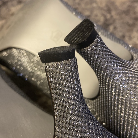 2for $20: Silver sparkle heels 🖤 - Picture 7 of 8
